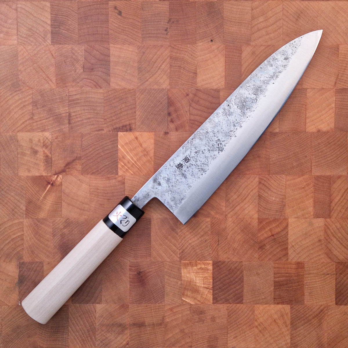 21cm Kokkekniv, Shirogami I - TERUYASU FUJIWARA