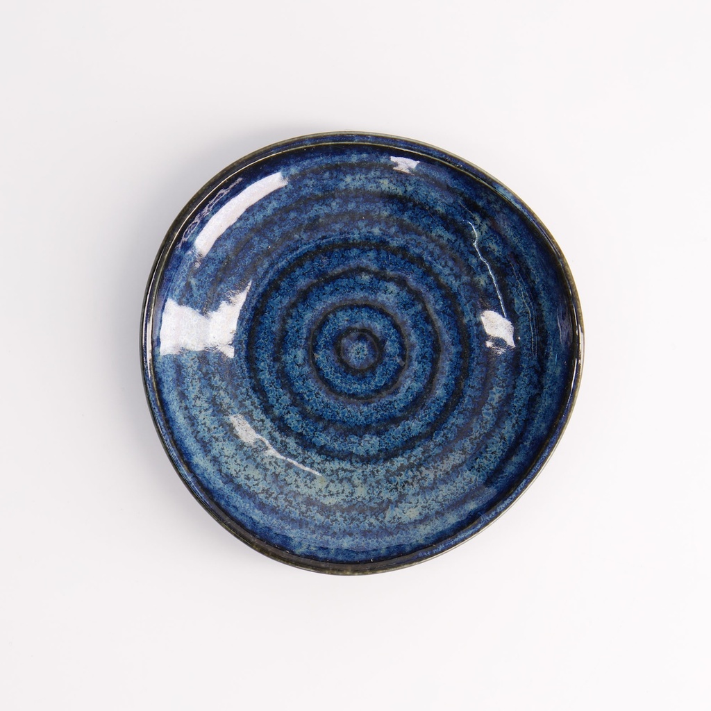 Soyasaus Skål "Cobalt Blue Triangle" - Tokyo design studio — bilde 3