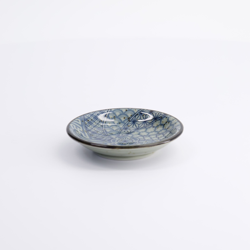 Soyasaus skål "Mashiko Blue/Green" - Tokyo design studio — bilde 1