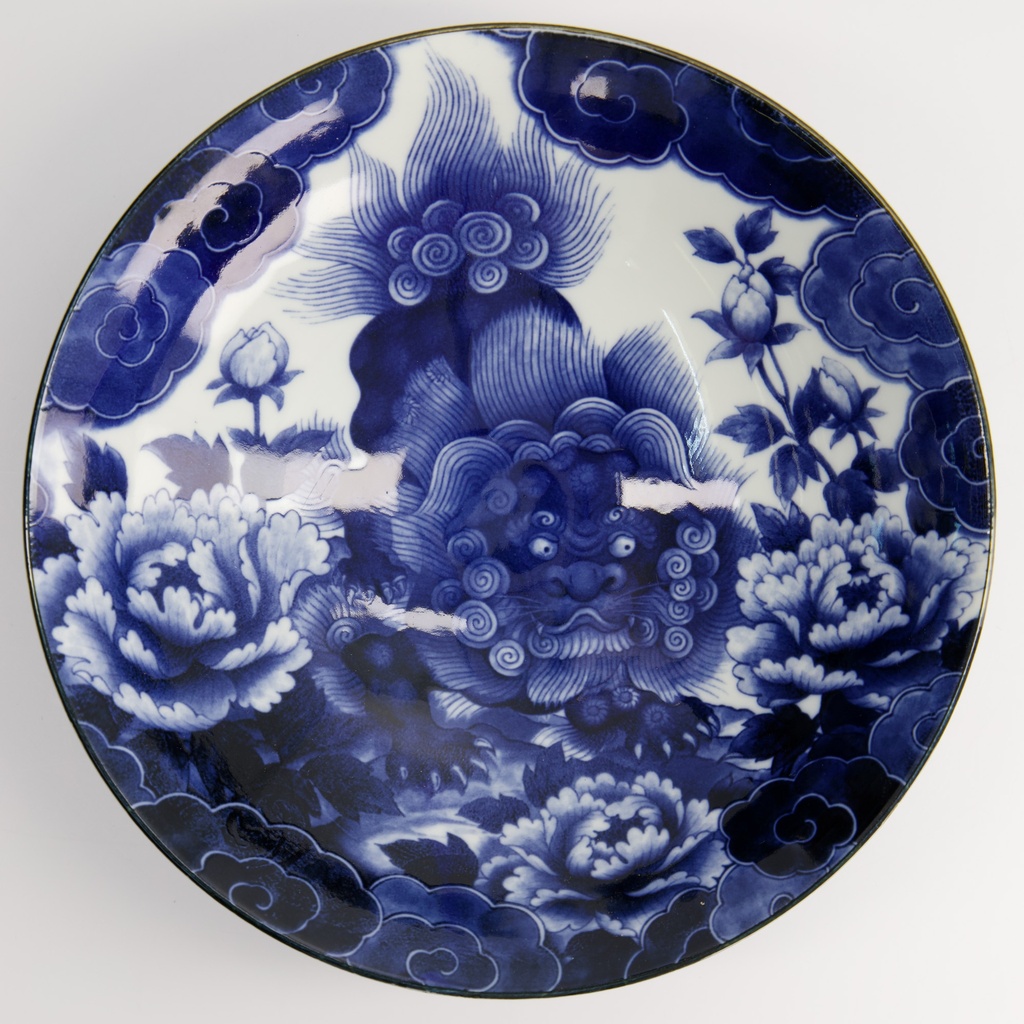 Japonism Lion Skål "Blue Menbachi Bowl" - Tokyo design studio — bilde 4