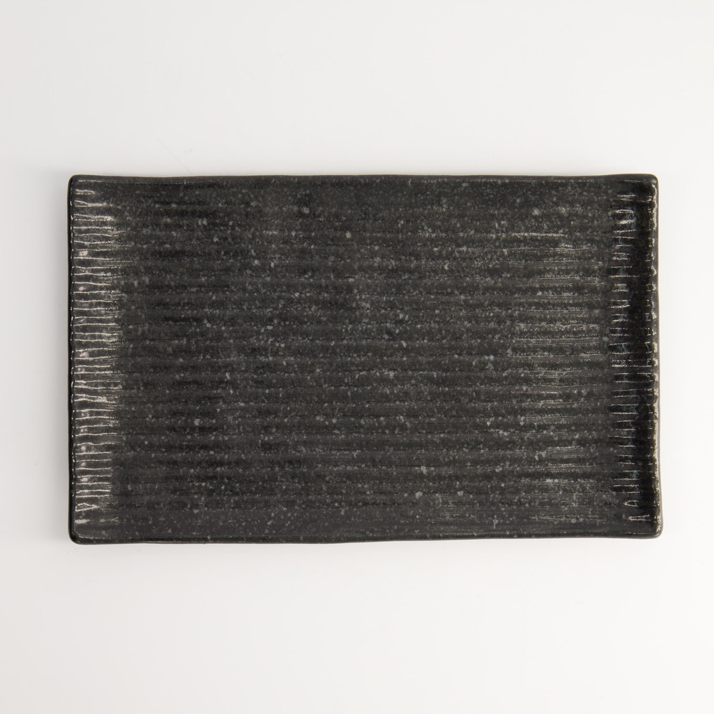 Stort fat "Oblong Plate Black" 24cm - Tokyo design studio — bilde 5