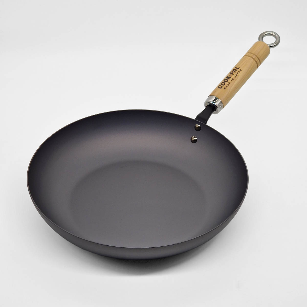 Stekepanne japansk, karbonstål, 28cm - Yoshikawa — bilde 3
