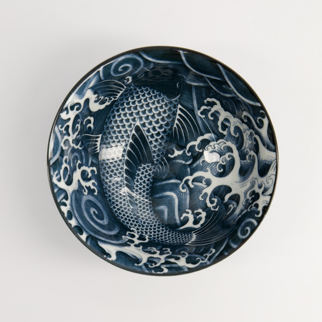 Japonism Carp Skål "Black Tayo Bowl" - Tokyo design studio — bilde 2
