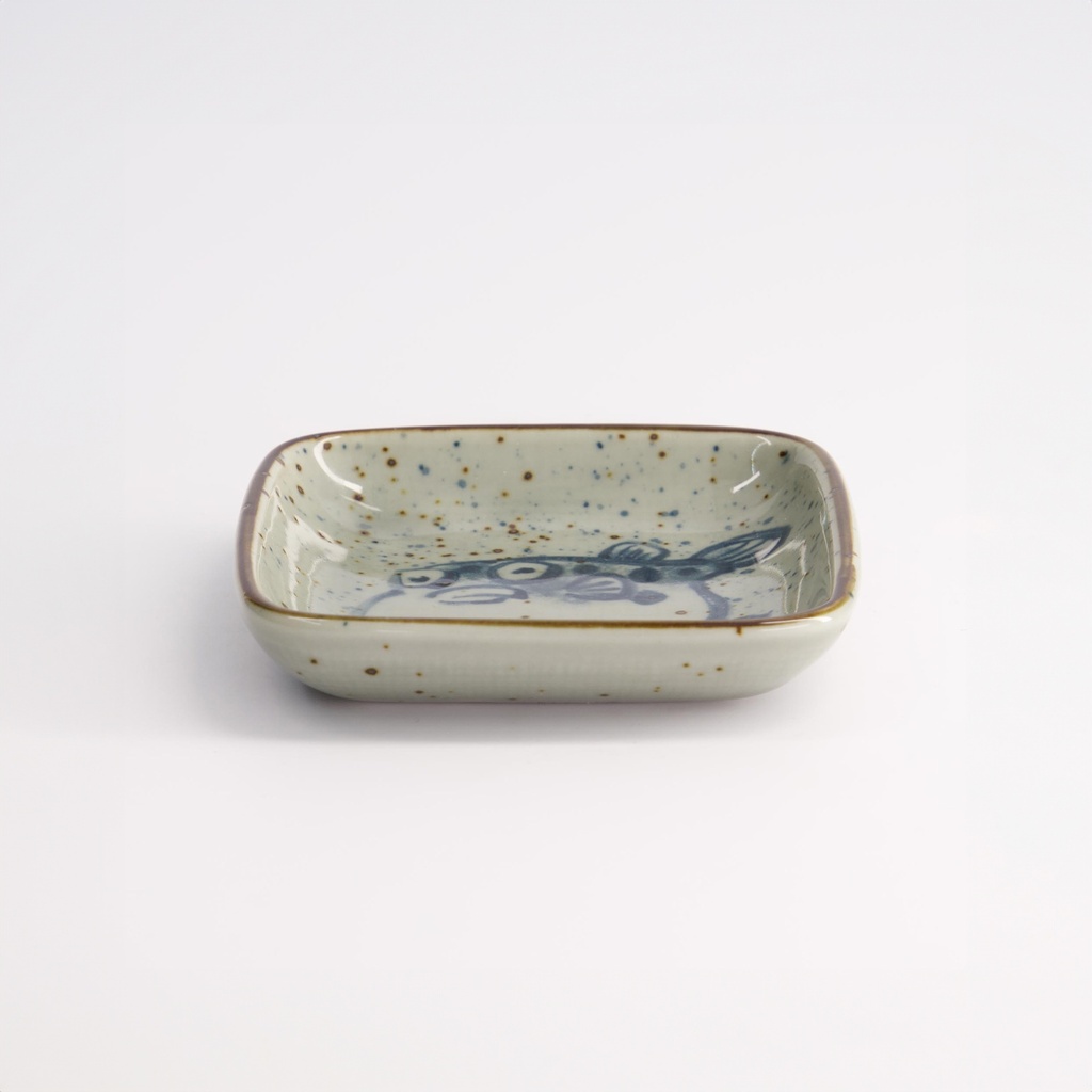 Soyasaus Skål "Puffer Fish Blue" - Tokyo design studio — bilde 3