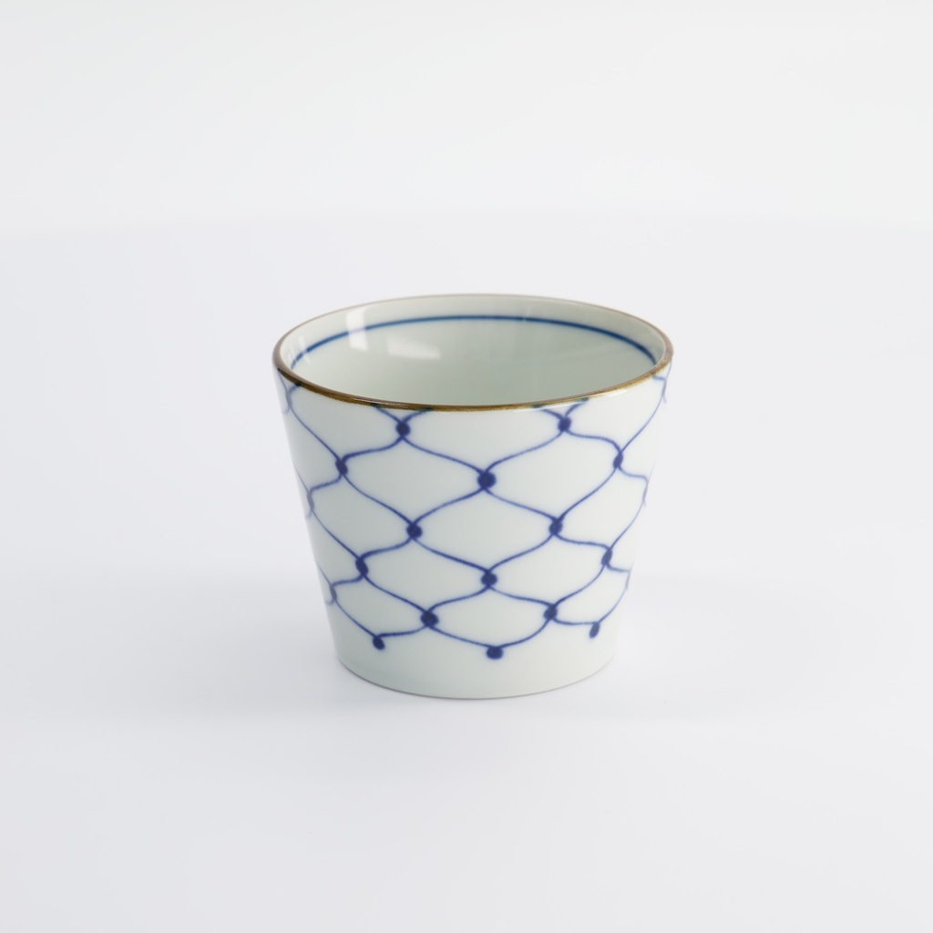 Tekopp, 180ml, Blå og Hvit "Japan Amime" - Tokyo design studio — bilde 1
