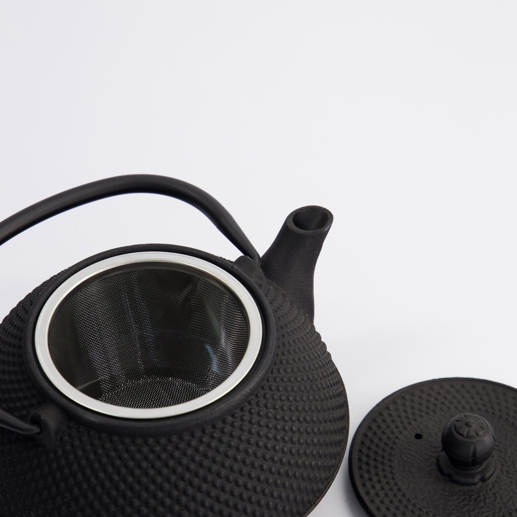 Tekanne 800ml, Støpejern 17.5 x 15 x 10cm, Sort - Tokyo design studio — bilde 4