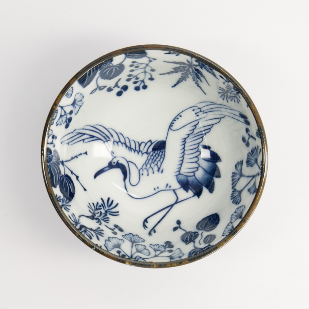 Flora Japonica Ris Skål "Crane" - Tokyo design studio — bilde 2