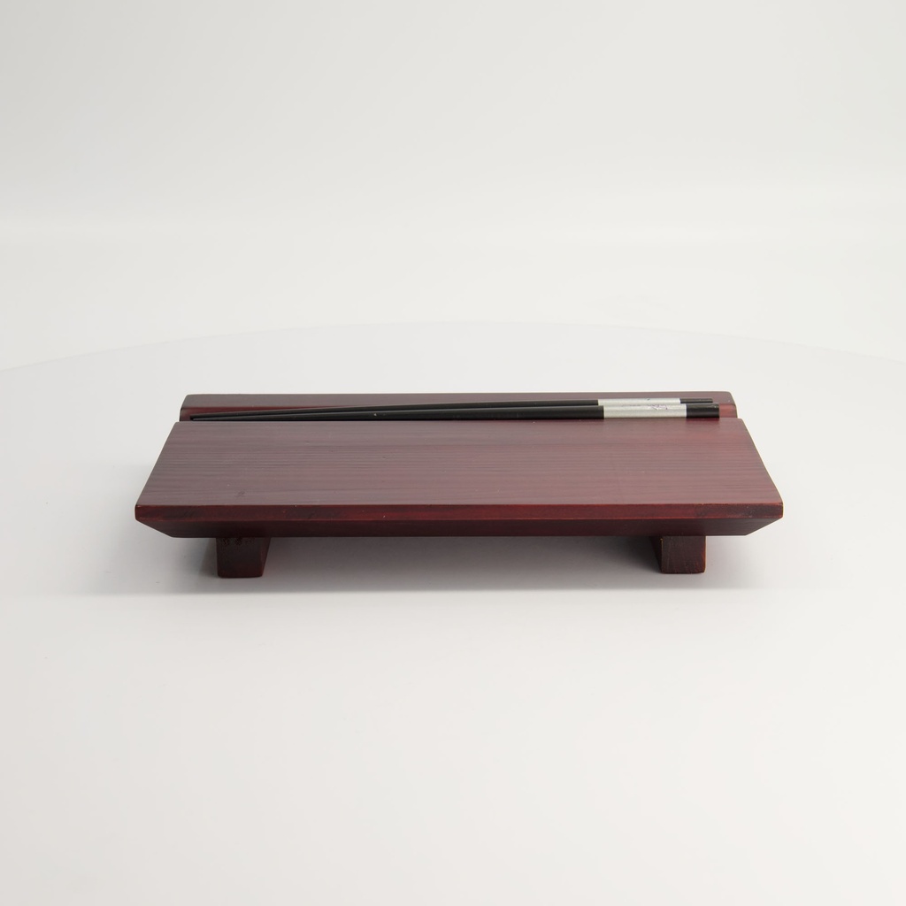 Sushi servingsfat med 1. sett spisepinne 24x18x3cm - Tokyo design studio — bilde 3