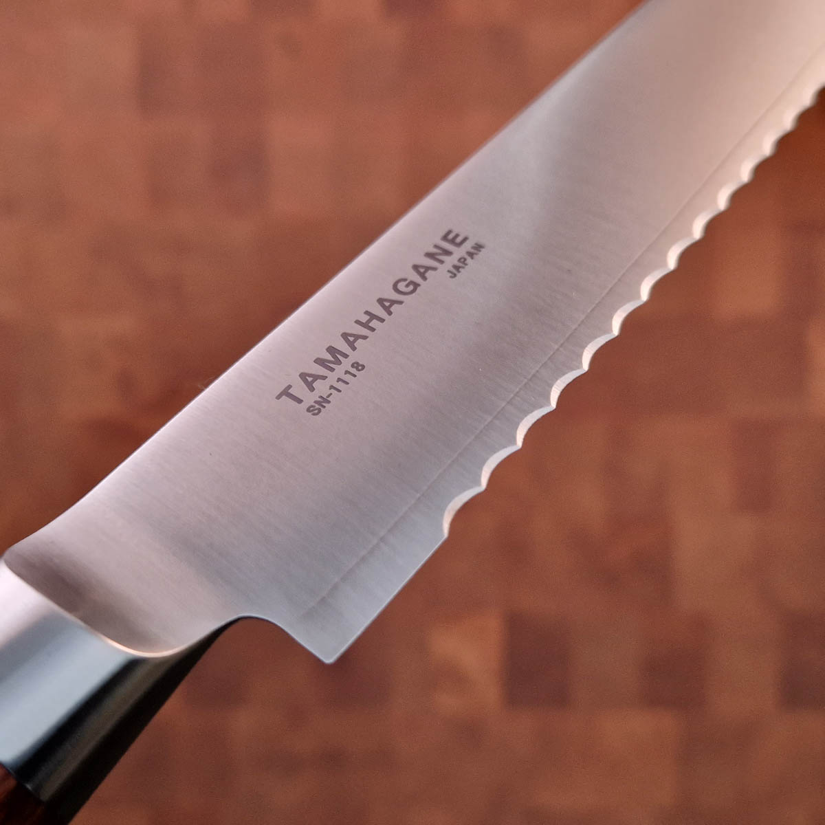 23cm Brødkniv - TAMAHAGANE SAN — bilde 2