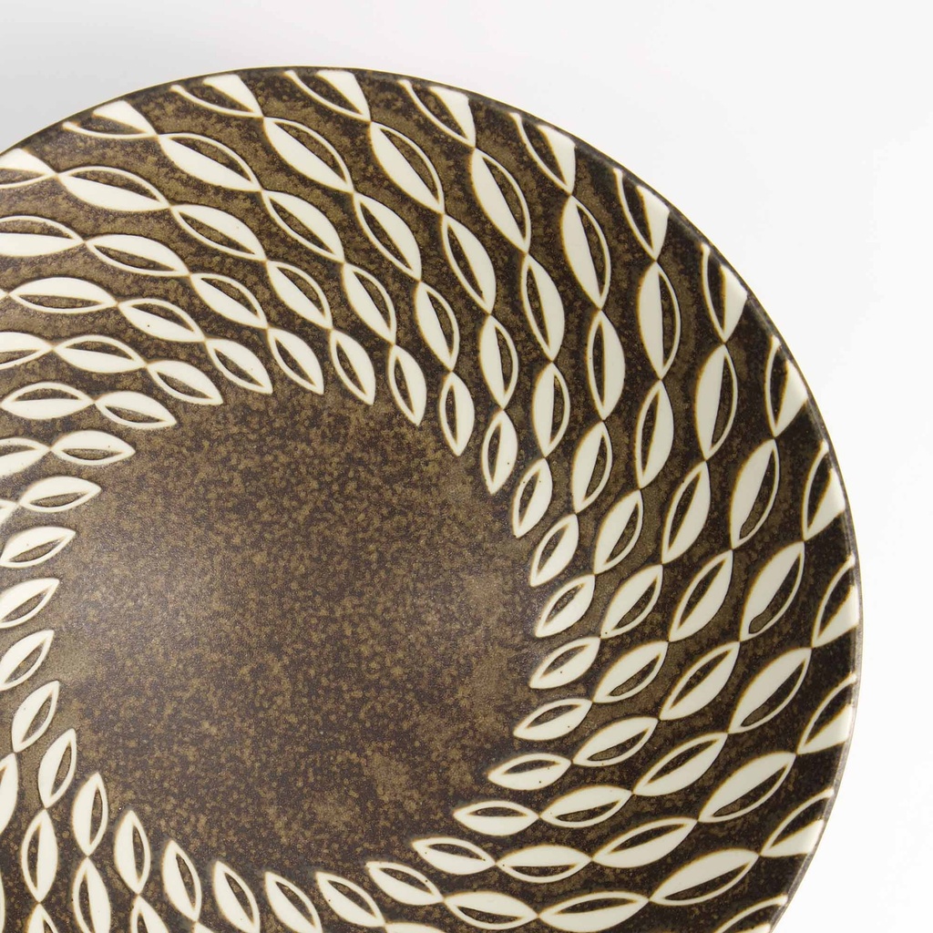 Mønstret Ramen Skål "Matte Leaf" - Tokyo design studio — bilde 3