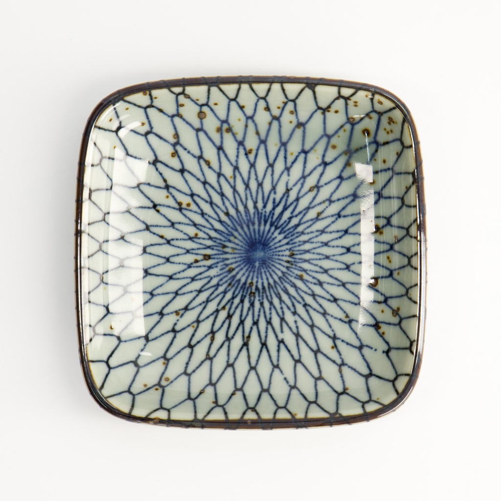 Soyasaus Skål "Mesh Blue" - Tokyo design studio — bilde 1