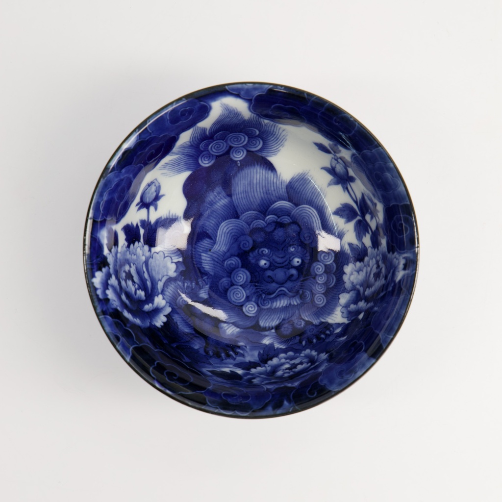 Japonism Lion Skål "Blue Tayo Bowl" - Tokyo design studio — bilde 2