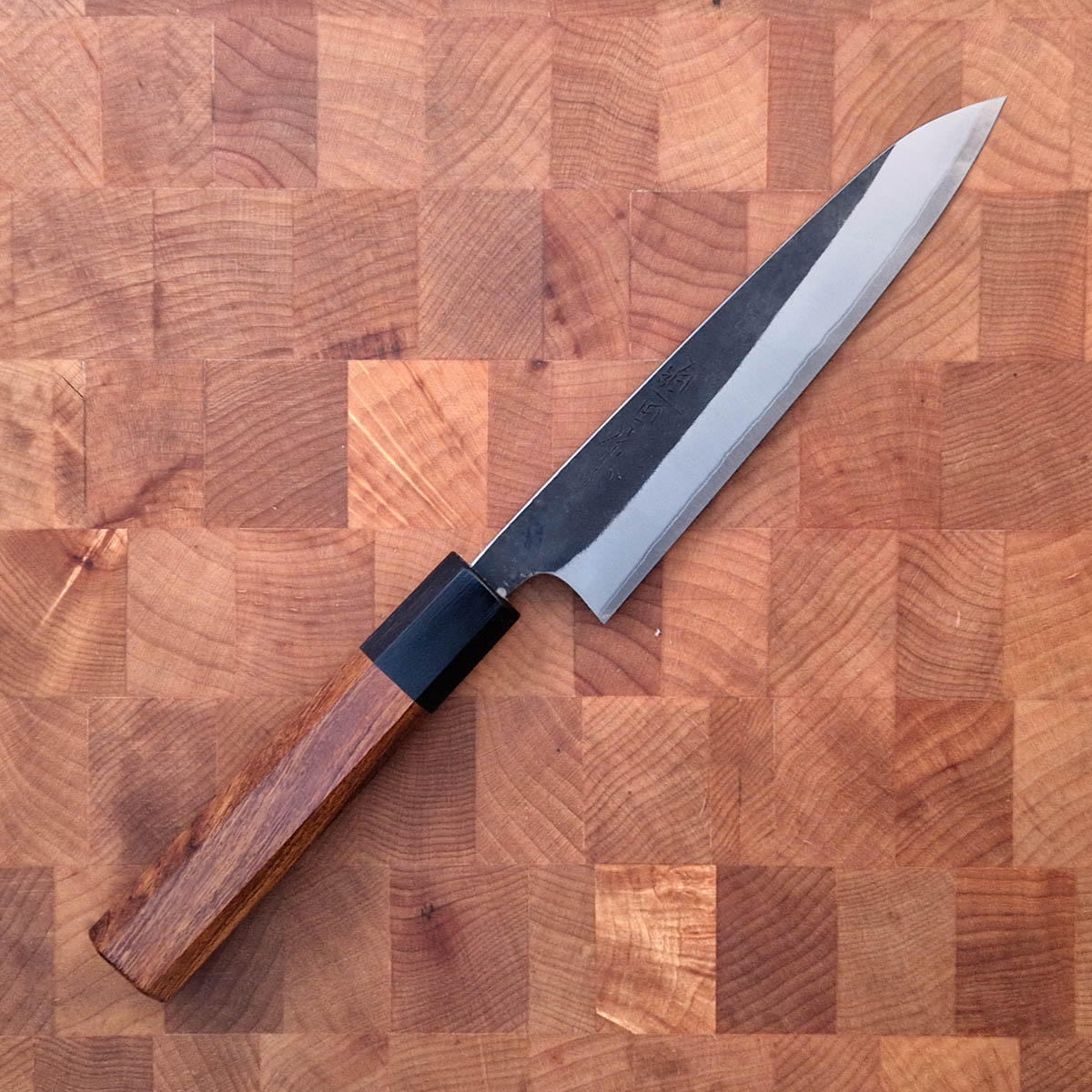 15cm Universalkniv (petty), Shirogami II, Ironwood - Sakoda Hamono — bilde 1