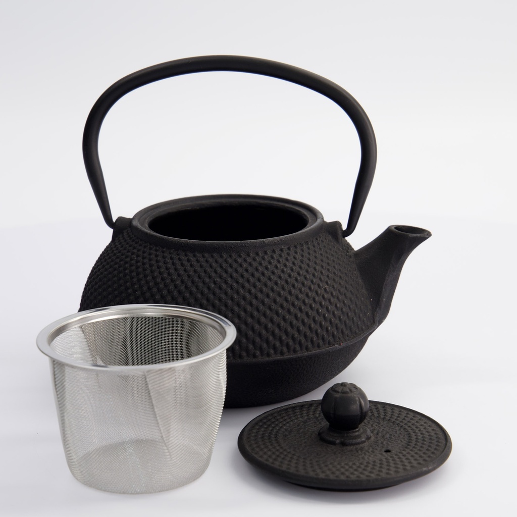 Tekanne 800ml, Støpejern 17.5 x 15 x 10cm, Sort - Tokyo design studio — bilde 2