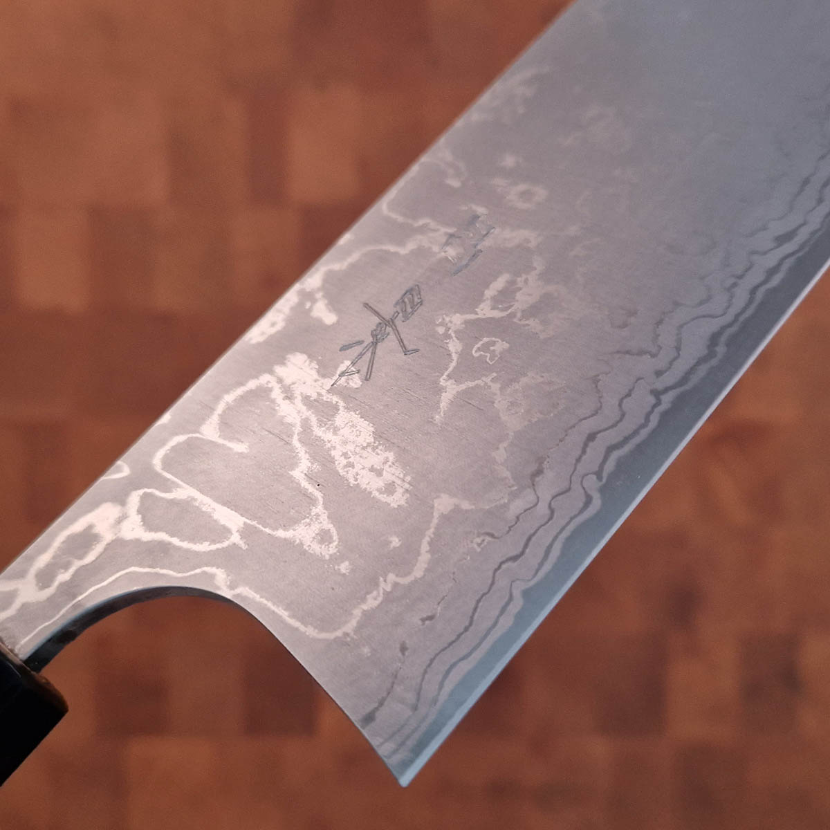 16,5cm Grønsakskniv (Nakiri) Shimo, Shirogami II - YU KUROSAKI (Masakage) — bilde 2