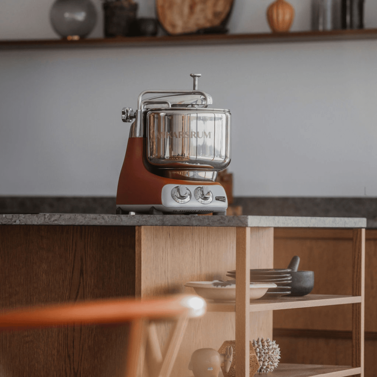 Kjøkkenmaskin, Rustic Maroon (Kastanjebrun) - ANKARSRUM — bilde 4