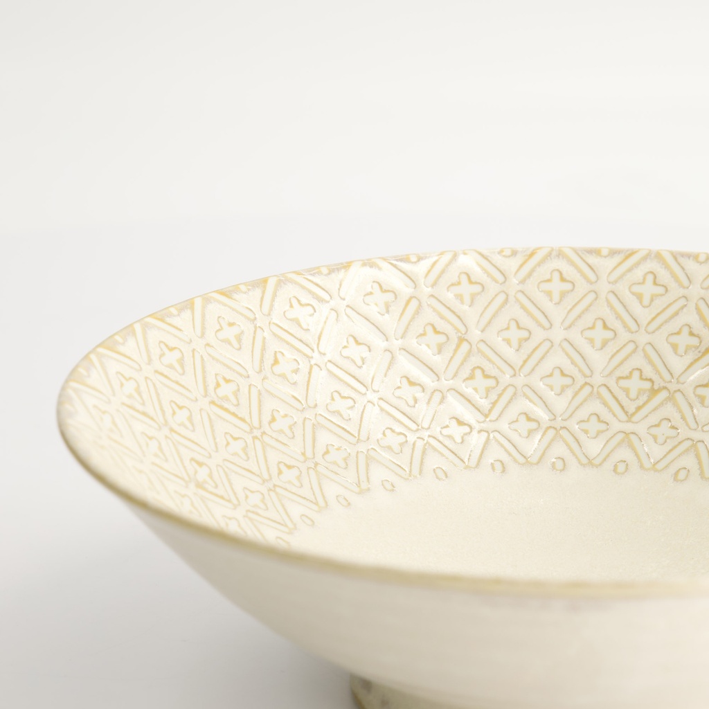 Mønstret Ramen Skål "Titanium"- Tokyo design studio — bilde 3