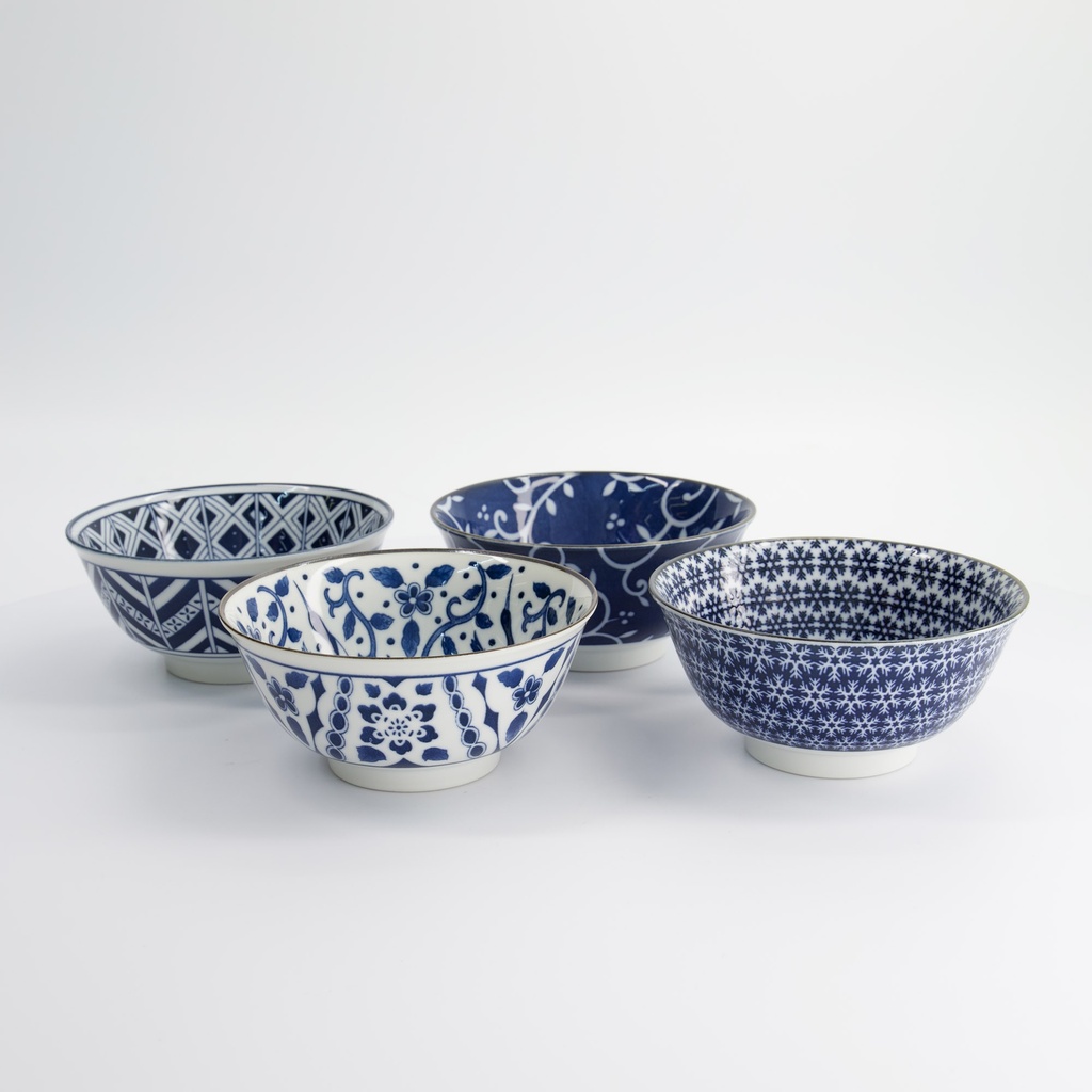 Mønstret Tayo Skåler (4 stk.) i gaveeske - Tokyo design studio — bilde 2