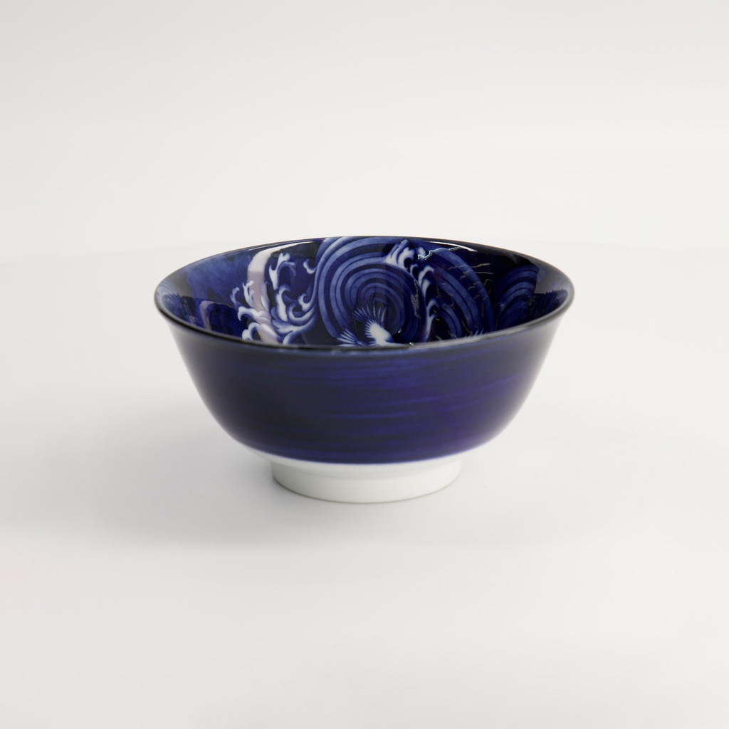 Japonism Crane Skål "Blue Tayo Bowl" - Tokyo design studio — bilde 1