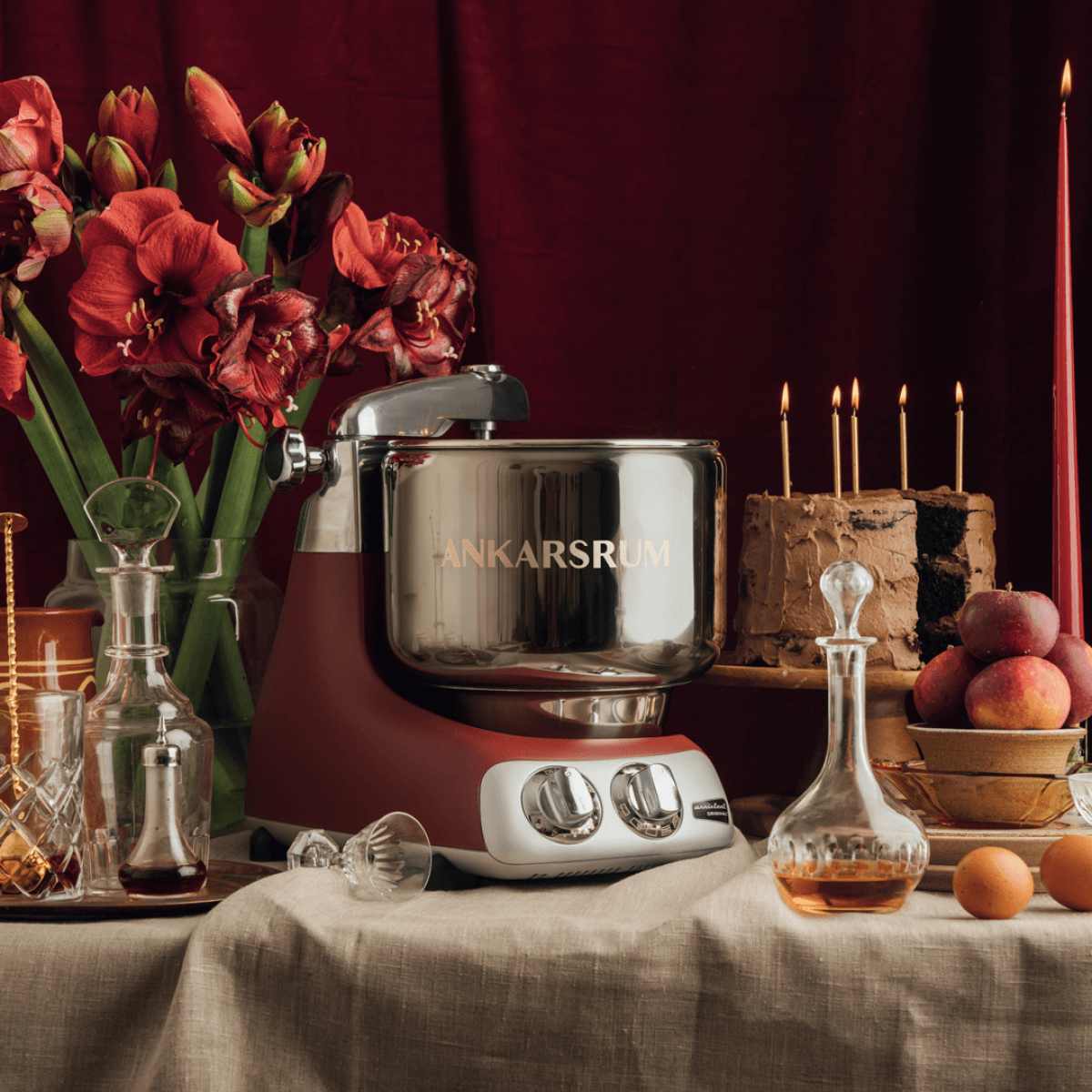 Kjøkkenmaskin, Rustic Maroon (Kastanjebrun) - ANKARSRUM — bilde 3