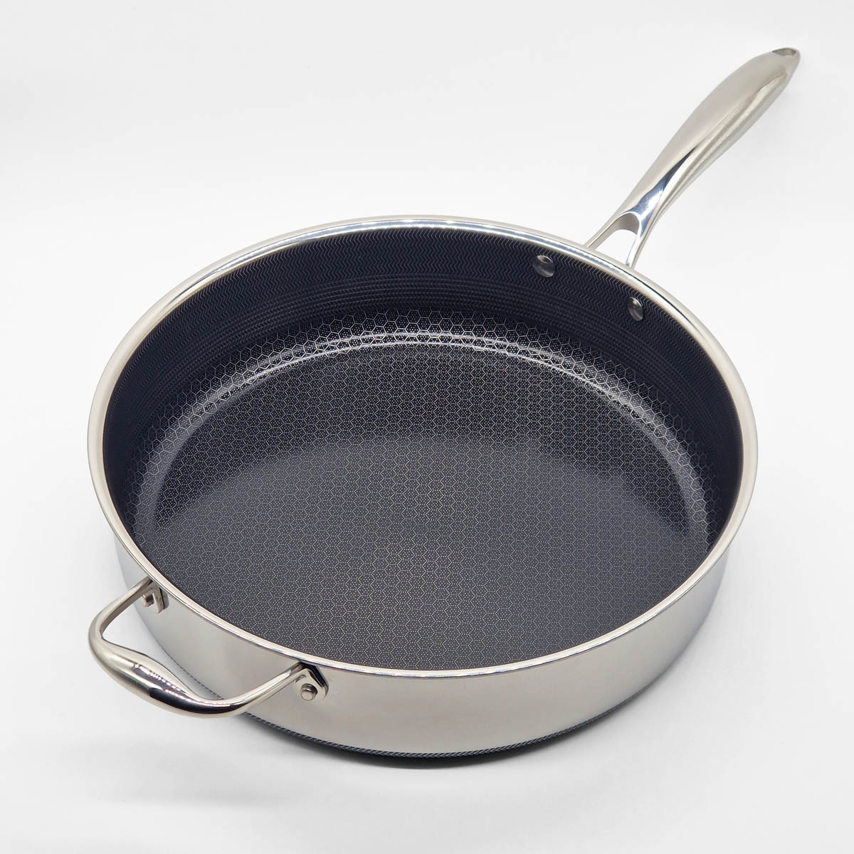 Sautépanne med lokk, 5 ltr ltr, hybrid - HEXCLAD — bilde 4
