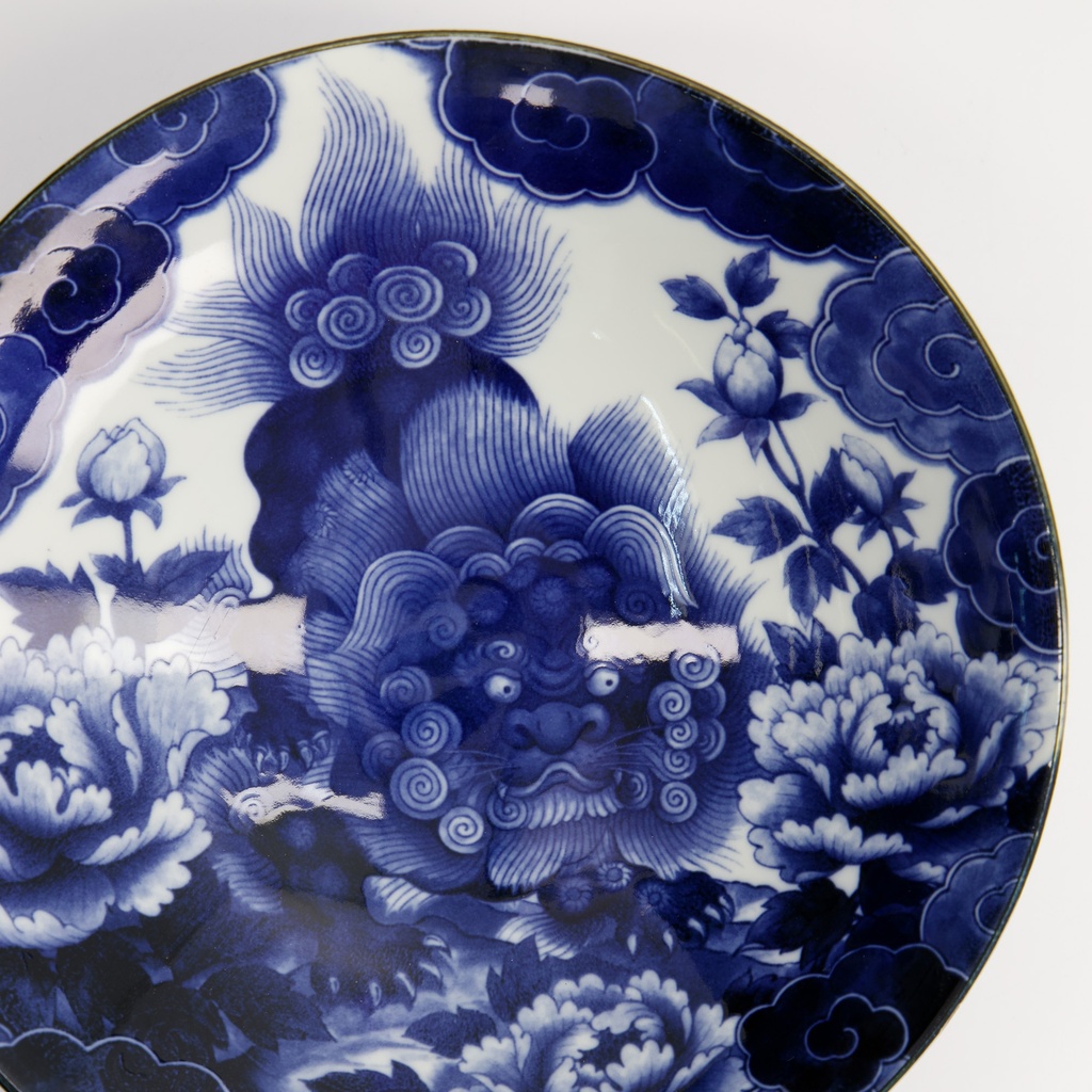 Japonism Lion Skål "Blue Menbachi Bowl" - Tokyo design studio — bilde 2