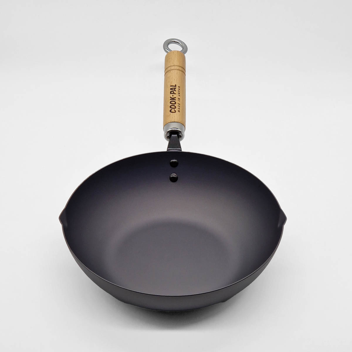 Stekepanne japansk, karbonstål (dyp), 24cm - Yoshikawa