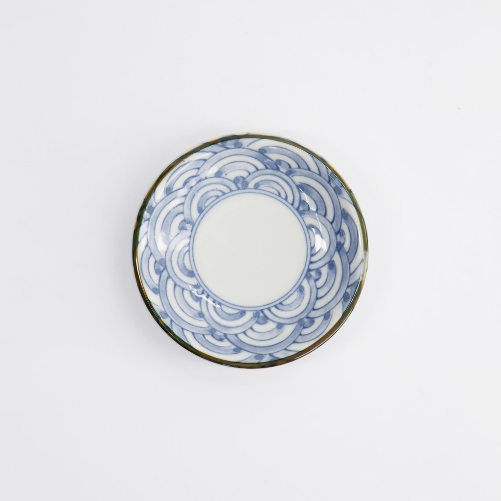 Soyasaus Skål "Seiji White/Blue" - Tokyo design studio — bilde 4