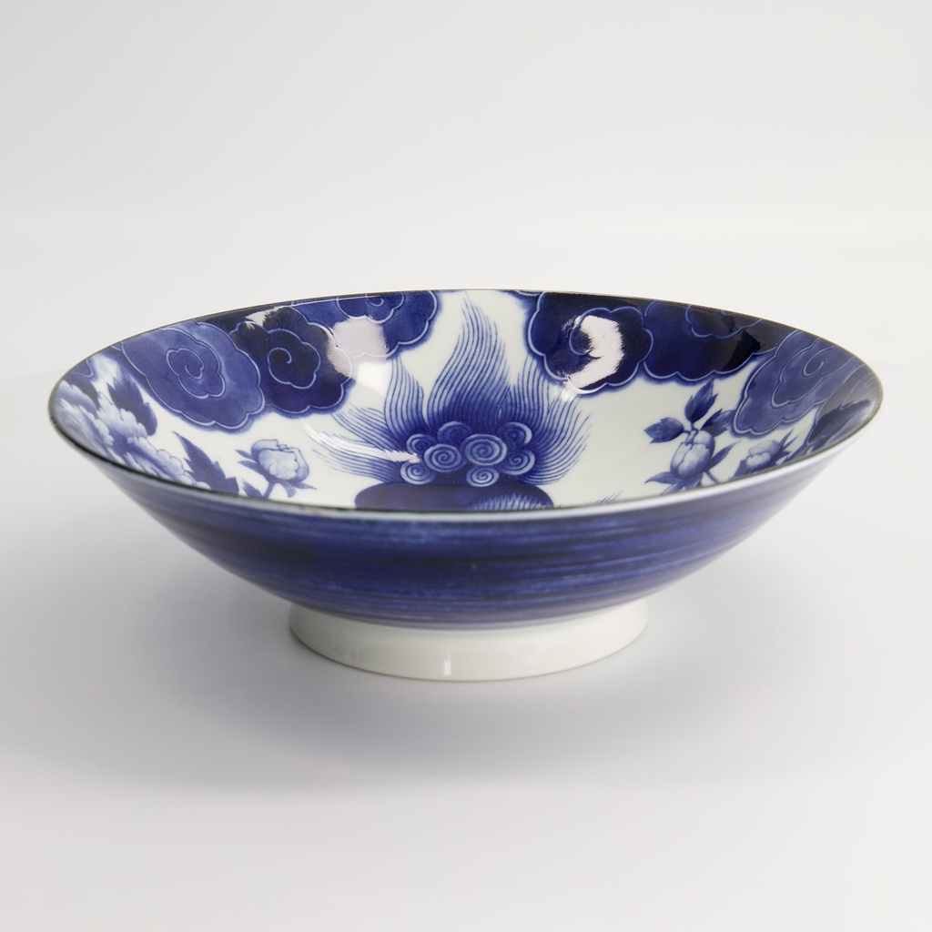 Japonism Lion Skål "Blue Menbachi Bowl" - Tokyo design studio — bilde 1