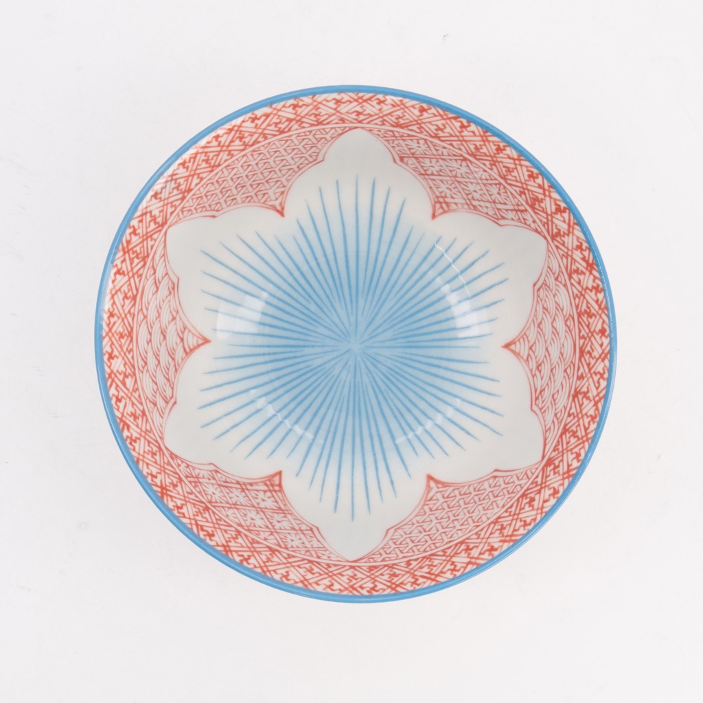 Mønstret Skål, Rød - Tokyo design studio — bilde 3
