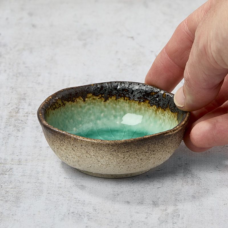 Liten skål "Tsukemono", beige/blå - Nishikidori — bilde 2