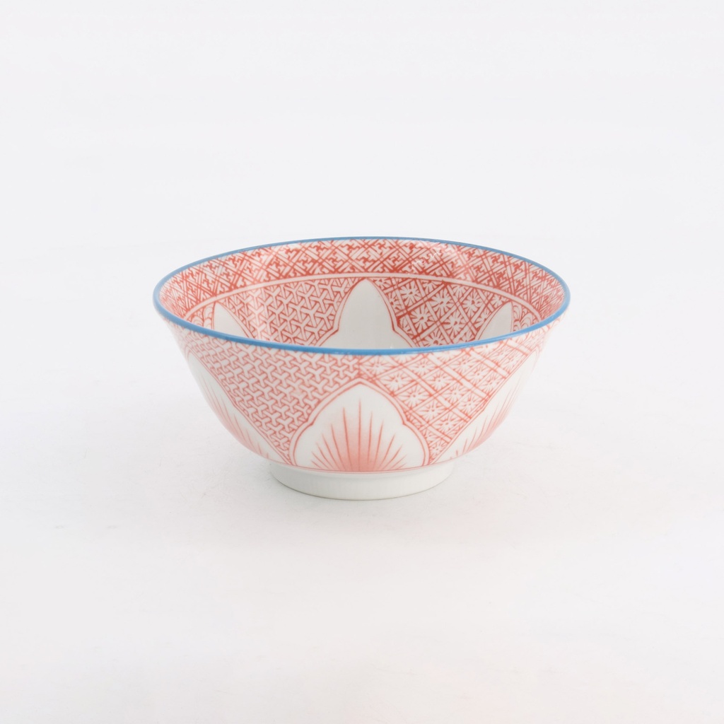 Mønstret Skål, Rød - Tokyo design studio — bilde 1
