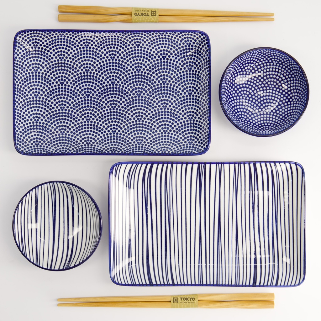 Nippon Blue Sushisett 6 deler i gaveeske - Tokyo design studio — bilde 3
