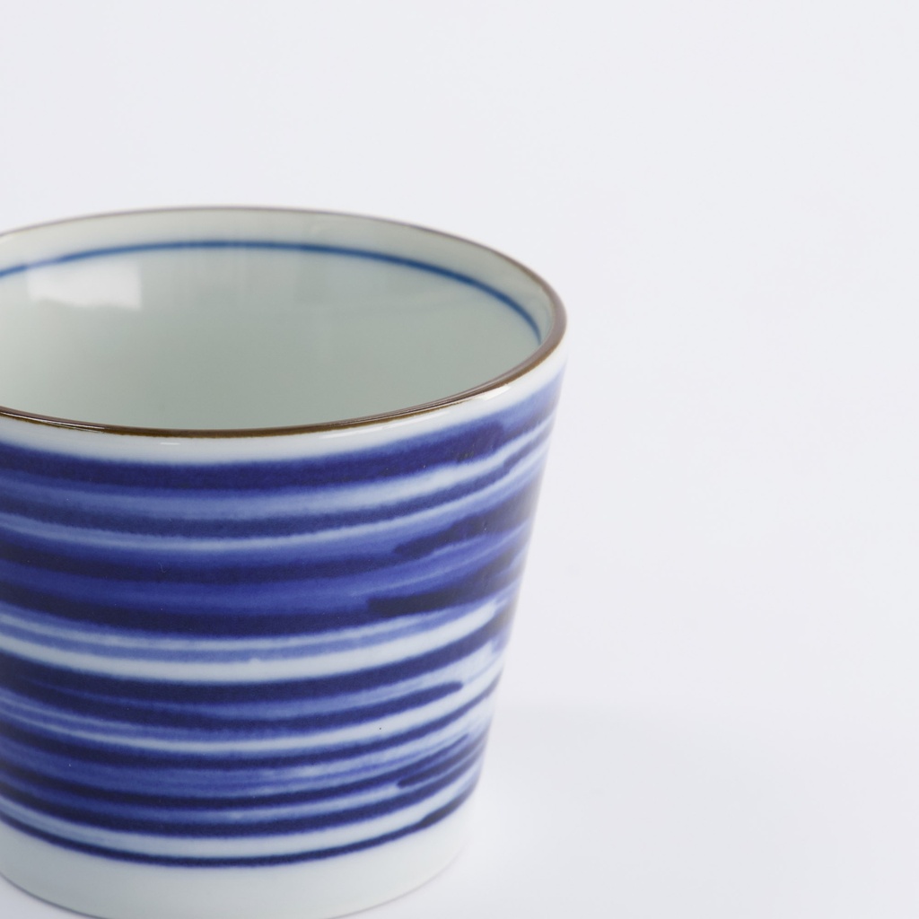 Tekopp, 180ml, Blå og Hvit "Japan Gosu" - Tokyo design studio — bilde 2