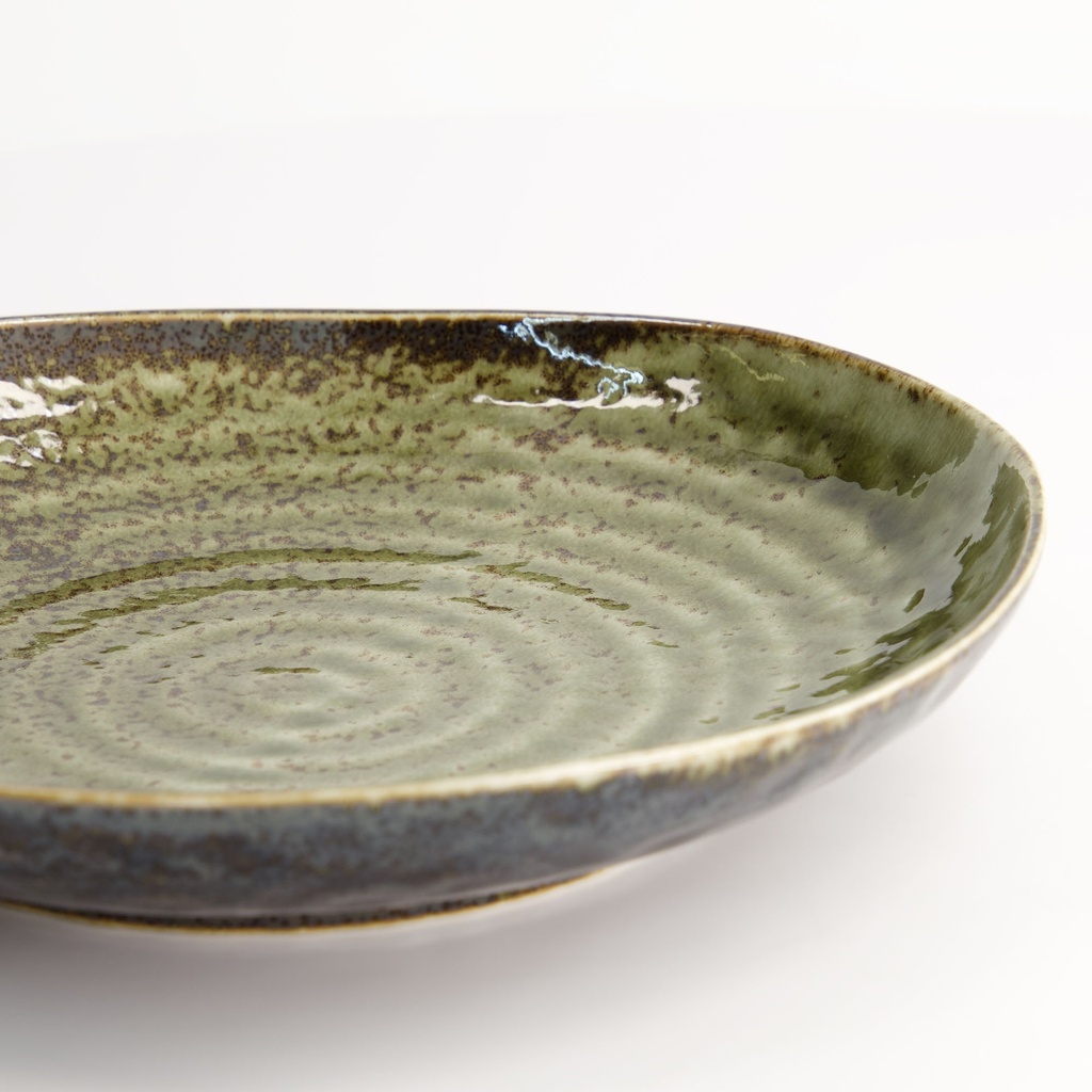 Tallerken "Shinryoku Green" 22.7x4.4cm - Tokyo design studio — bilde 3