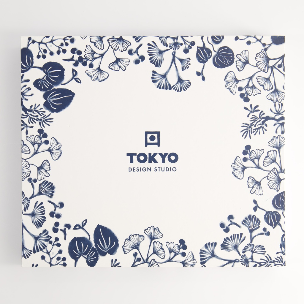 Flora Japonica Ris Skåler, Gaveeske 4 stk blandet mønster - Tokyo design studio — bilde 5