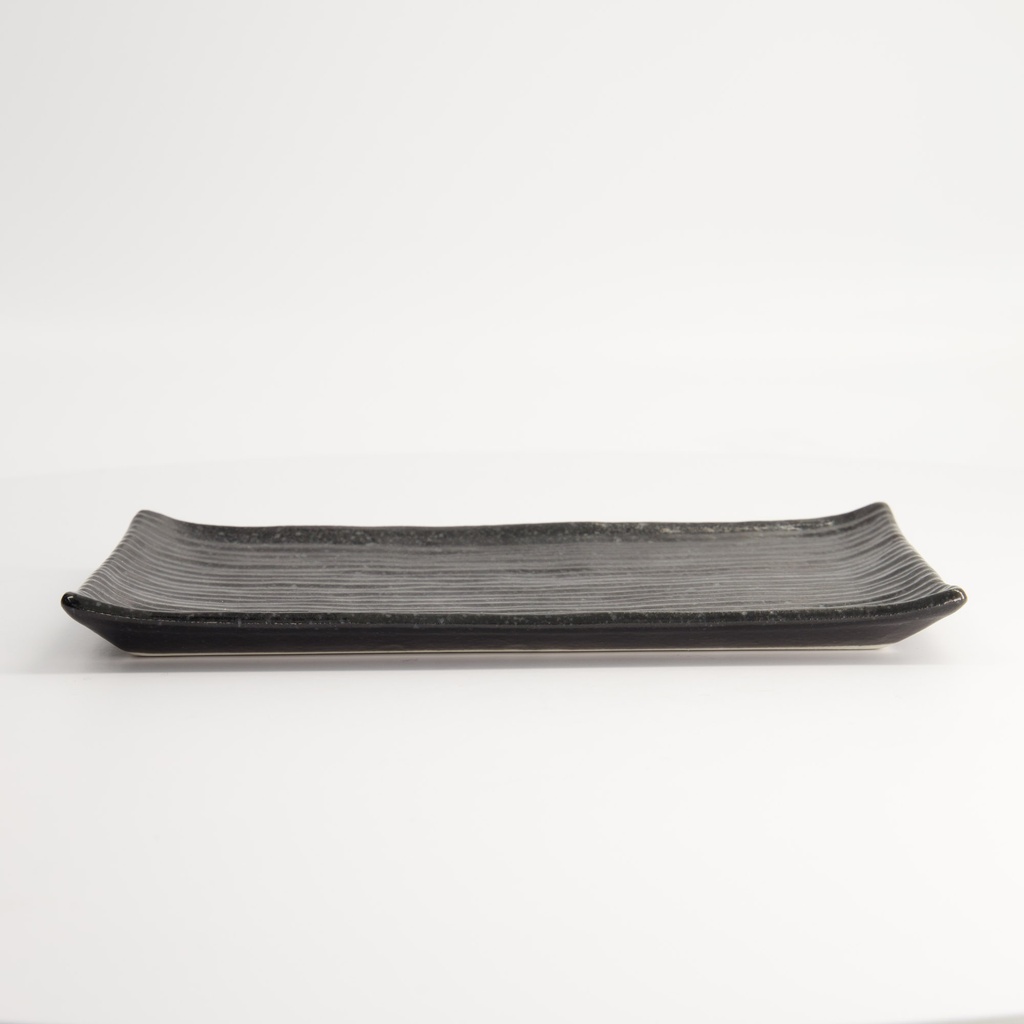 Stort fat "Oblong Plate Black" 24cm - Tokyo design studio — bilde 3