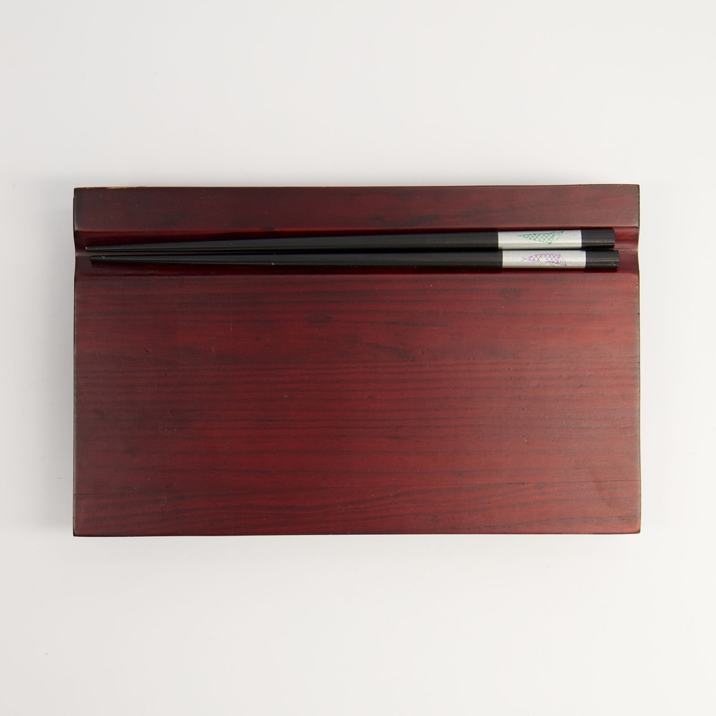 Sushi servingsfat med 1. sett spisepinne 24x18x3cm - Tokyo design studio — bilde 4