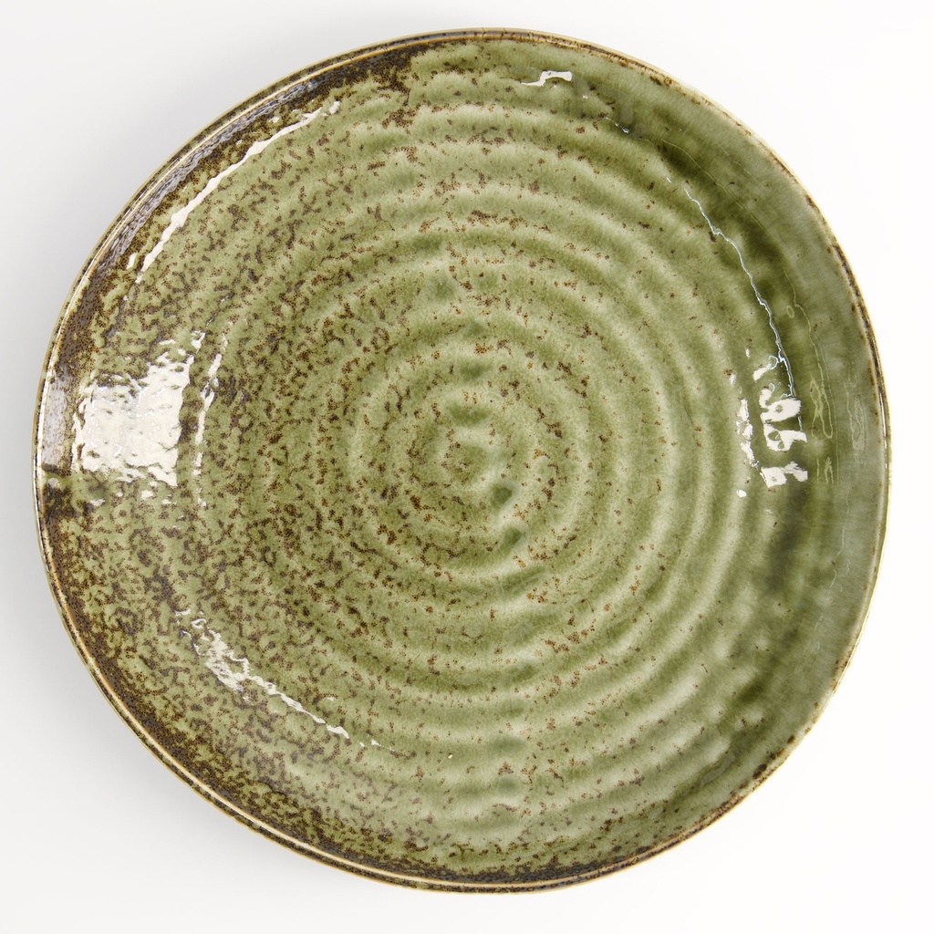 Tallerken "Shinryoku Green" 22.7x4.4cm - Tokyo design studio — bilde 4
