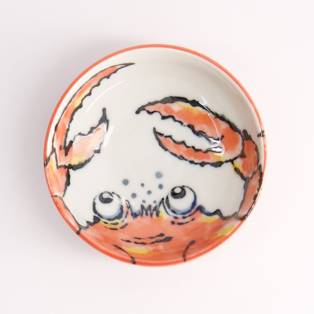 Soyasaus Skål "Red Crab" - Tokyo design studio — bilde 1