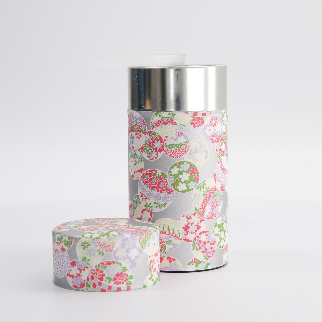 Tebeholder 7.4 x 15.5cm "Silver Flower" - Tokyo design studio — bilde 2