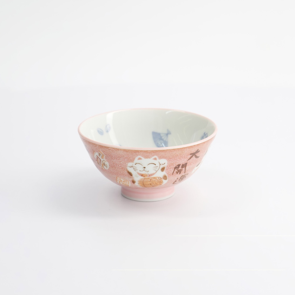 Kawaii Bowls Pink Cat - Tokyo design studio
