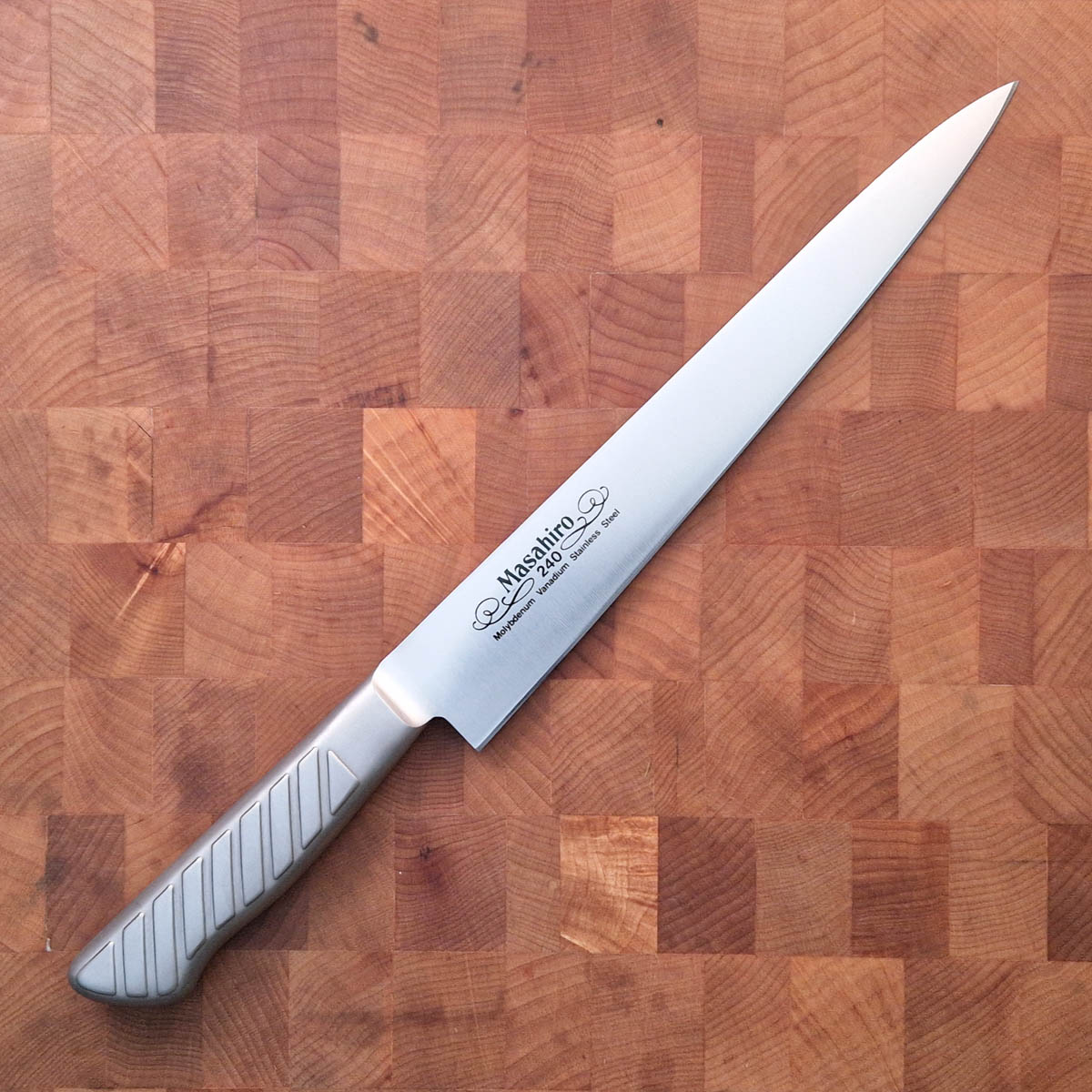 24cm Trancheringskniv, MV-S - MASAHIRO