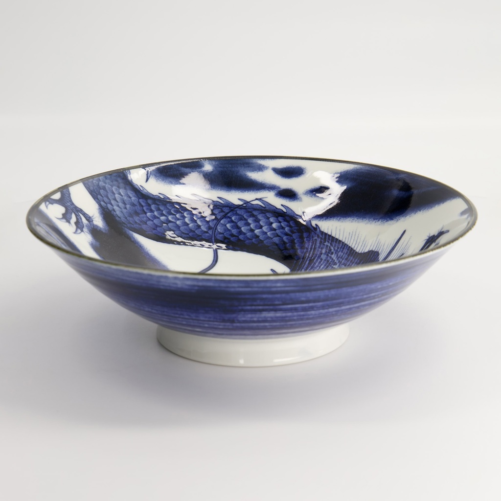 Japonism Dragon Skål "Blue Menbachi Bowl" - Tokyo design studio — bilde 1