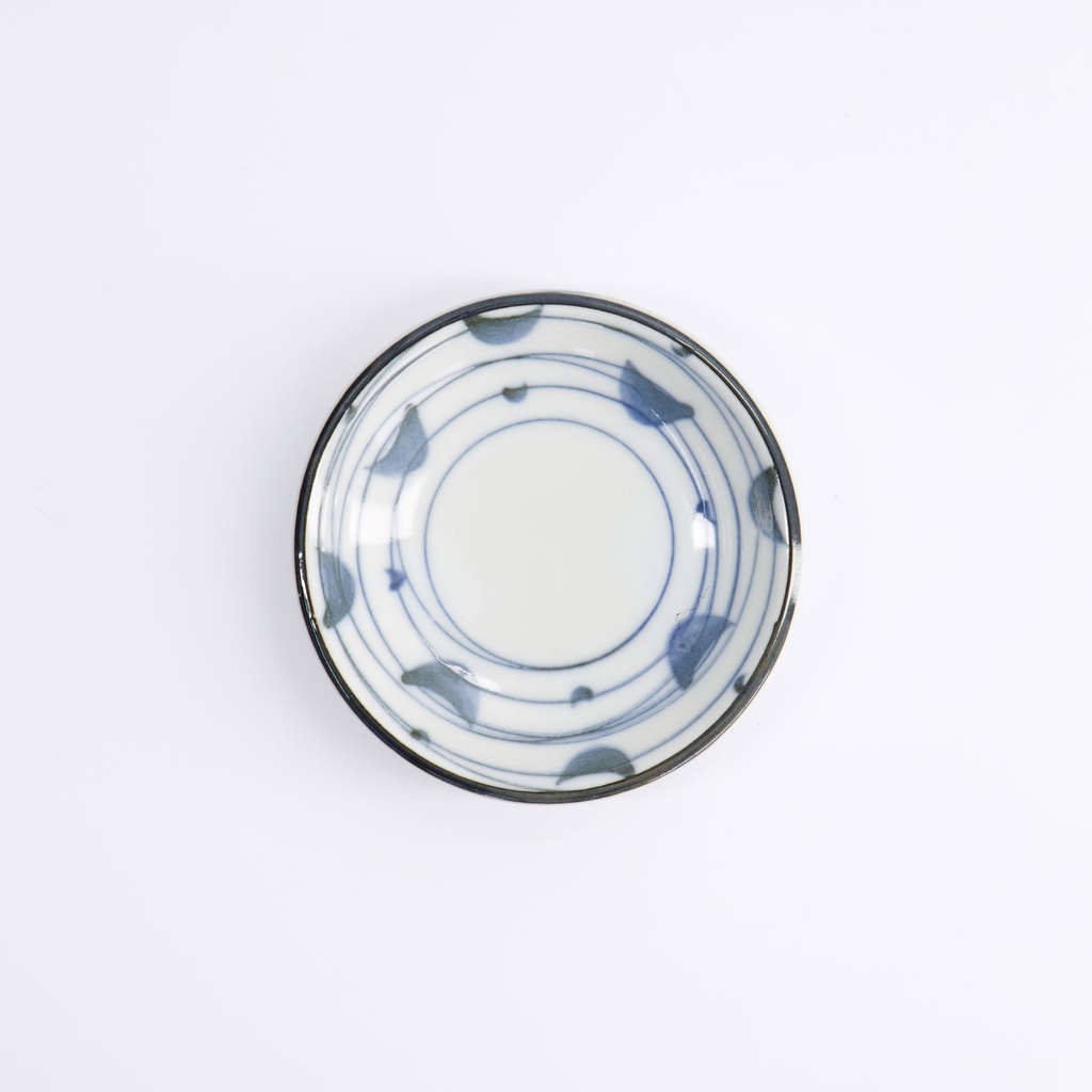 Soyasaus Skål "Seiji Rasen White/Blue" - Tokyo design studio — bilde 4