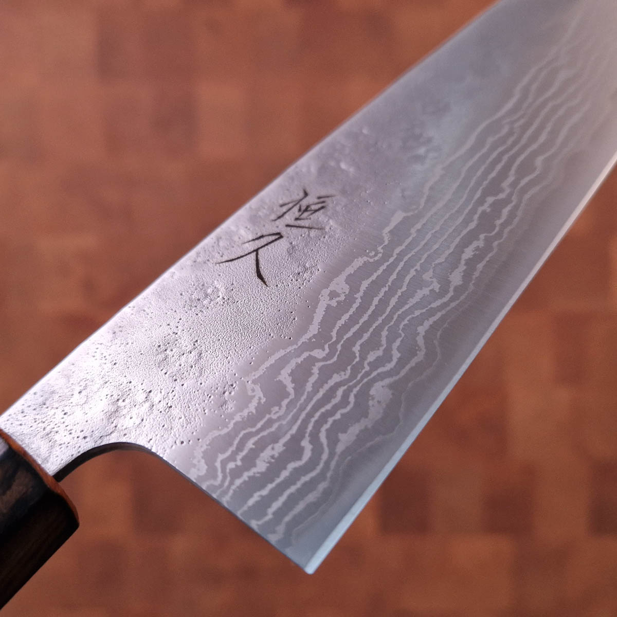 17cm Grønnsakskniv (Santoku), Tushime/Damask, 440C - HARUYUKI — bilde 2