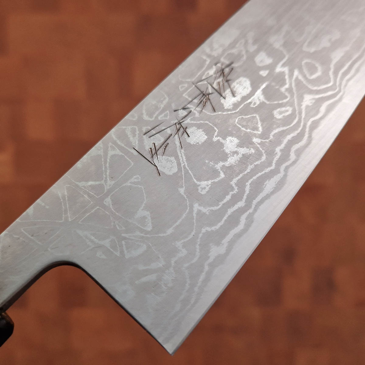16.5cm Grønnsakskniv (Santoku), Aogami II - SHIRO KAMO — bilde 2
