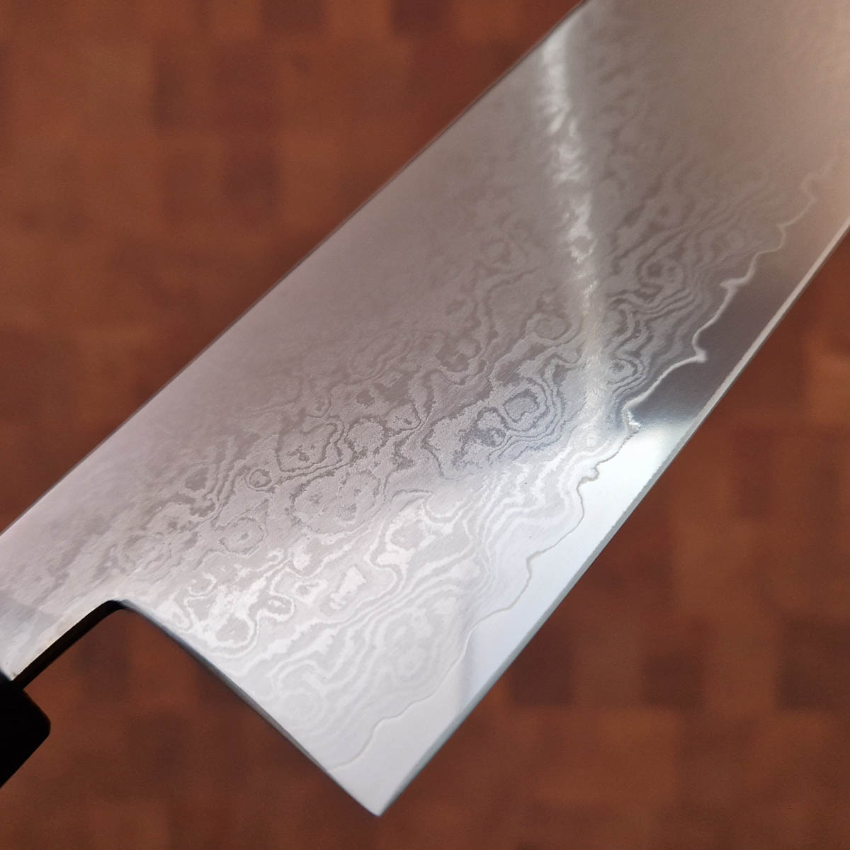 17cm Grønnsakskniv (Nakiri), Damask, VG10 - Hatsukokoro — bilde 2