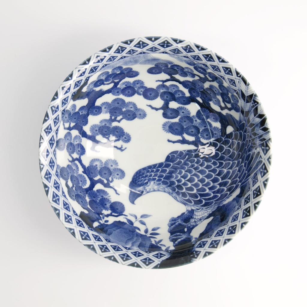 Mønstret Ramen Skål "Hawk", 1300ml - Tokyo design studio — bilde 4