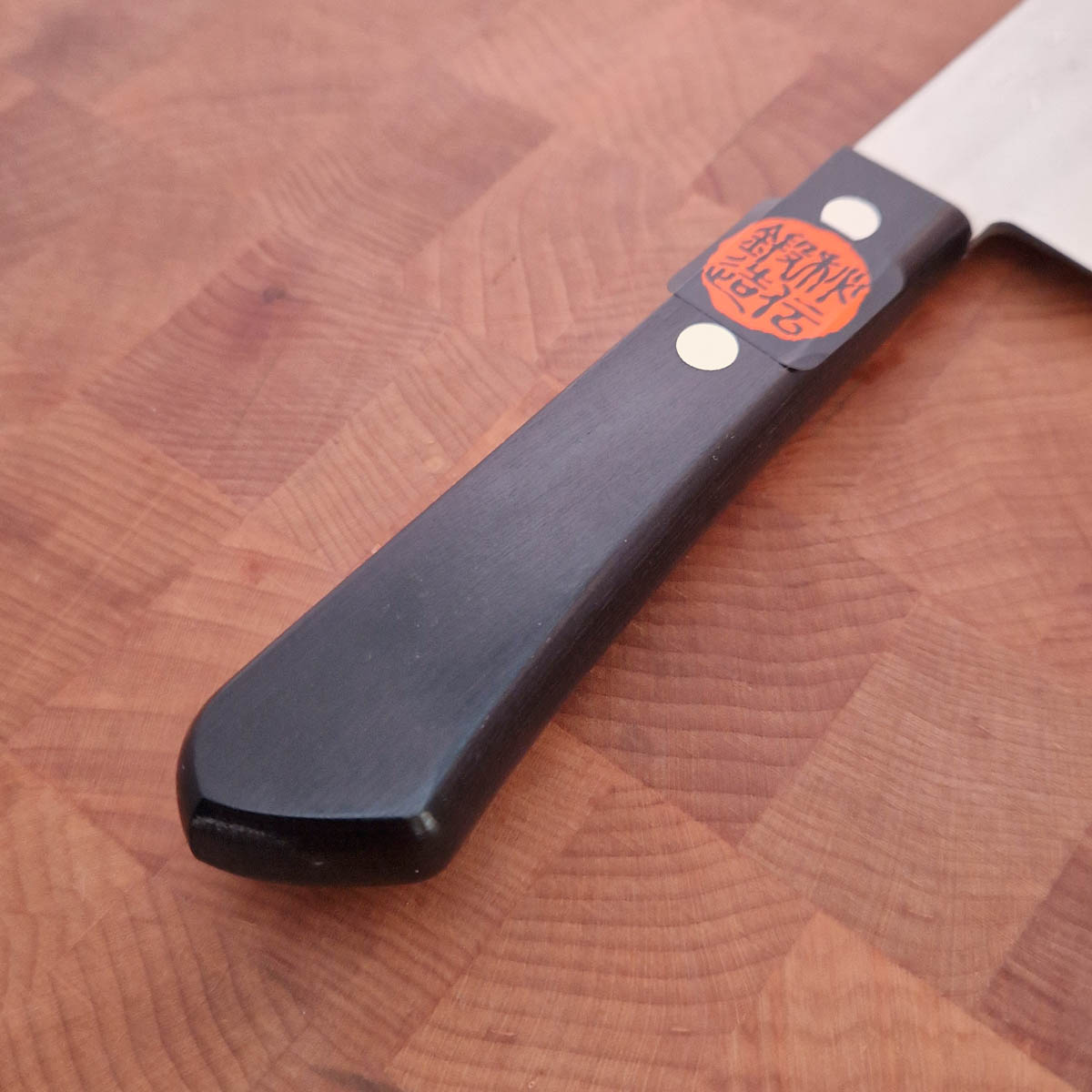 18cm Kokkekniv Nashiji VG10, Sort - TANAKA — bilde 4